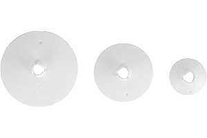 Atyhao Tapa de Pasador de Carrete para máquina de Coser, 3 Piezas de Repuesto de Tapa de Carrete para Accesorios de máquina de Bordado de Costura doméstica Viking/PFAFF