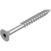 Viti Per Legno Testa Ovale In Acciaio Inox 18-8 #6 X 1-1/2 Pollici - Scanalate, Confezione Da 50 Pezzi, Fastenere