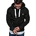Produktbild Herren Kapuzenpullover Langarm Herbst Winter Hoodie Pullover Casual Sweatshirt Hoodies Top Bluse Basic Trainingsanzüge Herbst Winter Sweatjacke Kapuzenjacke Mit Polyester Felicove