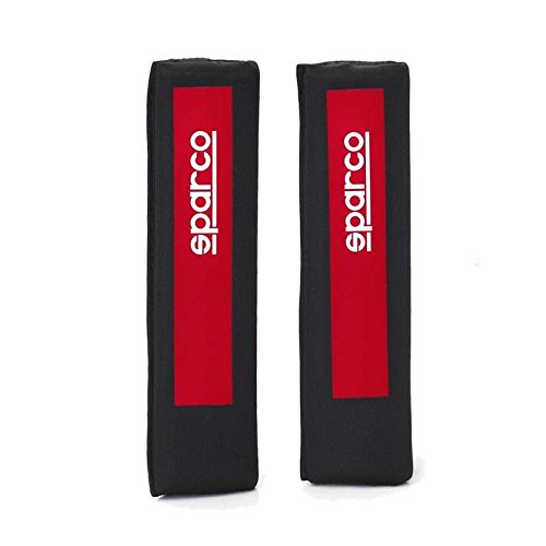 SPARCO SPC1203 Cuscino Passacintura, Rosso/Nero