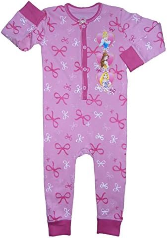 Girl All In One Sleepsuit Pyjama Minnie Frozen Princess Tinkerbell Doc Mcstuffin