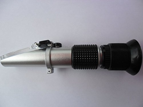 IMKER REFRAKTOMETER BRIX ZUCKER HONIG BAUME ATC WASSER-NEU-Art-Nr-3002 MIT KALIBRIERFLÜSSIGKEIT - 4