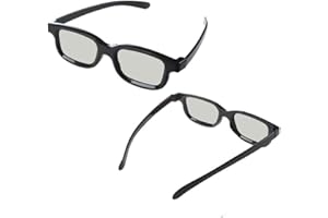 Smallterm 2Pcs 3D Glasses For Cinema 3D TV's Glasses Cinema TV' - 2 Pairs