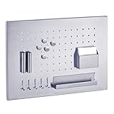 memoboard metall mit holzklammern Montagematerial wird mitgeliefert