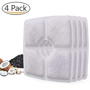 Fuente de Agua Potable para Gatos – Fuente de Agua Potable Sana e higiénica, Fuente de Agua súper silenciosa y automática para Perros, Gatos, pájaros y Animales pequeños