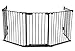 Kenley Fireguard Fire Fireplace Hearth Guard Screen - Child & Baby Safety Gate with Door