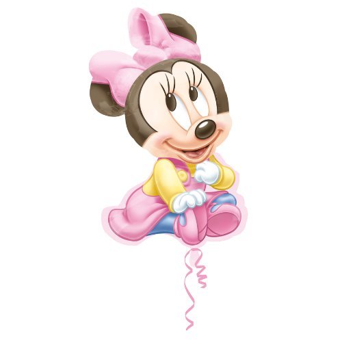 Großer Folienballon * MINNIE MAUS * für Kindergeburtstag // SUPERSHAPE // Folien Ballon Party Helium Deko Ballongas Disney Minnie Mouse