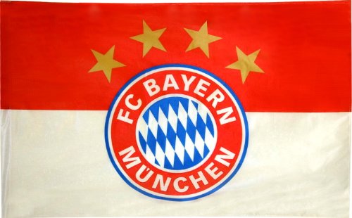 Fahne 150x100cm Logo rot/weiß