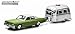 Produktbild 1974 Dodge Monaco Green & Airstream Trailer Bambi 16' Hitch & Tow Series 2 1/64 by Greenlight 32020A by Greenlight