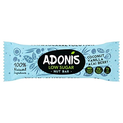Preisvergleich Produktbild Adonis Natural Low Sugar Vanilla Bar 35g