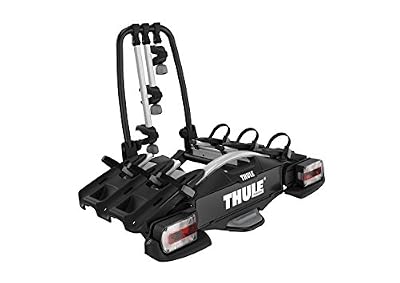 THULE 927002 Porte Vélocompact 927 (7 Broches) pour 3 Vélos à Monter sur Boule d'Attelage