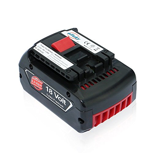 efluky 3000mAh 18V Power Tools Li-Ionen-Akku für Bosch BAT609 BAT609G BAT618 BAT619 BAT618G BAT619G - 2