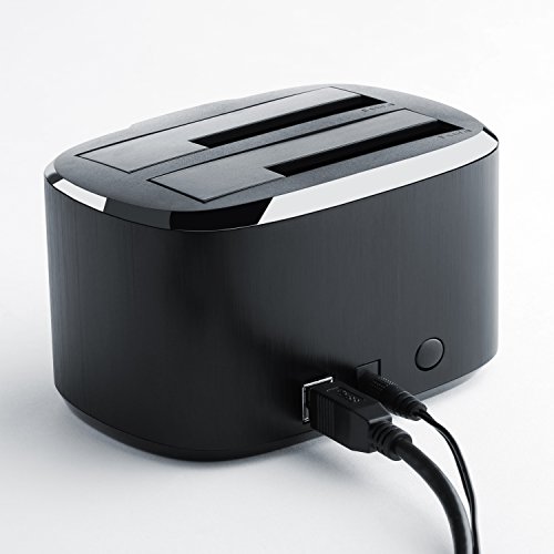 USB 3.0 Offline Klon DockingStation SATA 6Gb inkl. UASP-Unterstützung | für SATA-I, II, III (1,5/3/6 Gb/s) HDD/SSD mit Offline Klon-Funktion - 3