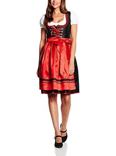 Preisvergleich Produktbild Stockerpoint Dirndl in Rot / Schwarz, Gr.: DE 36