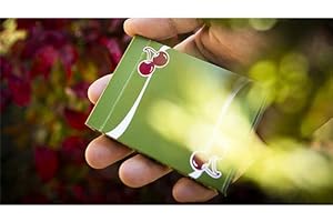 SOLOMAGIA Cherry Casino Fremonts (Sahara Green) Playing Cards by Pure Imagination Projects