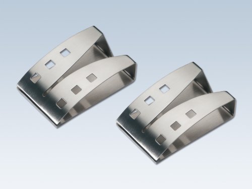 chg 9824-04 Handtuchhalter 6 Stück jeweils 7.5 x 5.0 x 2.3 cm - 2