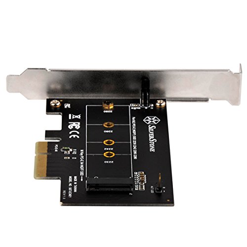 SilverStone SST-ECM21 – PCI-E Erweiterungskarte PCI-E x4 zu M.2 (NGFF) - 7