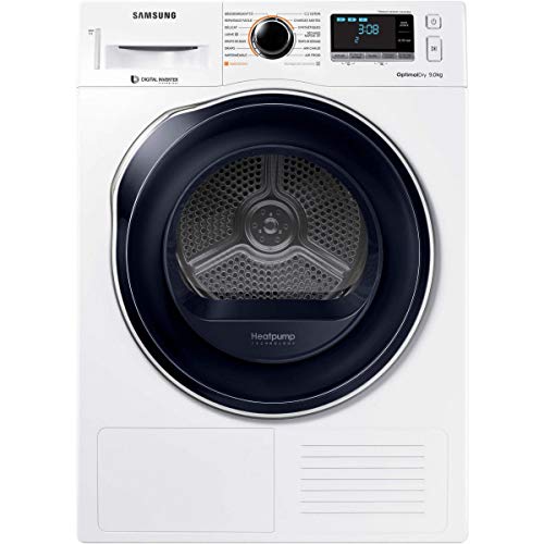Samsung DV90M6200CW/EF Sèche Linge Condensation 9 kilograms Départ Différé, sonde électronique, Affichage du Temps Restant, Ecran Classe: 618246
