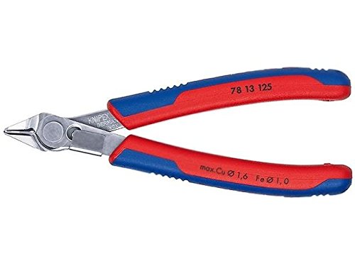 Preisvergleich Produktbild KNP.7813 Pliers side, for cutting, precision 125mm 7813125 KNIPEX