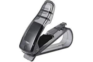 AOE PERFORMANCE Easy Use Driving Sunglasses Ticket Clip Card Holder Car Sun Visor Storage Glasses Mount Cash Money