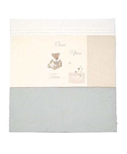 Mamas & Papas Once Upon A Time Cotbed Quilt - BLUE - Suitable From 12 Months
