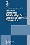 Image de Inheritance Relationships for Disciplined Software Construction (Distinguished Dissertations)