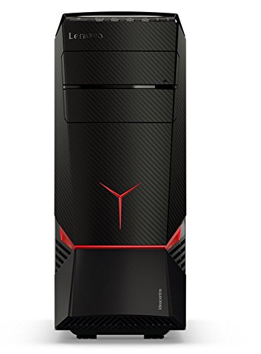 Lenovo ideacentre Y700 Desktop PC (Intel Skylake Core i7-6700, 4,0 GHz, 16 GB RAM, Hybrid: 120 GB SSD + 2008 GB SSHD, NVIDIA GeForce GTX 960/2 GB, DVD, Windows 10) schwarz