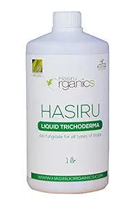Hasiru Liquid Trichoderma - Bio Fungicide - 1 Litre - Prevents All Types Of Fungal And Bacterial Diseases