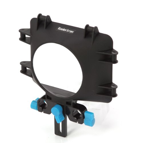 koolertron - Matte Box 15 mm Rod rail de support Pare-soleil pour Appareil photo reflex num  rique DSLR Canon 550D 500D 60D 50D 5D 40D  5D2 5D3 1Ds   Nikon D700 D300 D90 D7000 D5000 D3100 D3000  Fuji  Olympus  Pentax reflex DSLR SLR DC