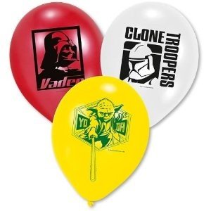 Preisvergleich Produktbild Générique 380055 – Luftballons Star Wars – Einheitsgröße