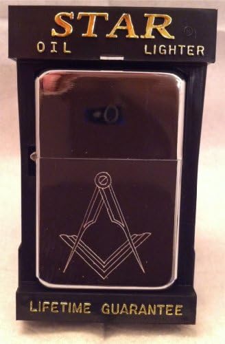 StarMasonic Engraved Polished Chrome Lighter No 45 can be personalised engraved free of charge