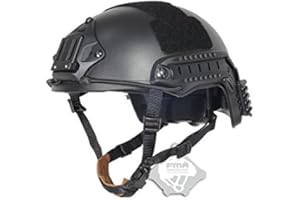 FMA Casque tactique balistique pour Airsoft Paintball Noir M/L