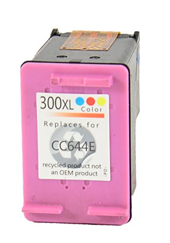 2 Drucker-Patronen kompatibel für HP 300-XL 300XL black + color CC641EE CC644EE - 4