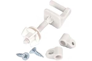 IFINGER Bisagra plástico con tornillo blánca para inodoro 1 unidad tipo Piedra Modelo Gloria, Triunfo y Vencedora