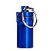 Produktbild Pillendose Schlüsselanhänger Aluminium Medikamenten Kapsel Pill Fob Pillen Box Aufbewahrungsbox Wasserdicht Maxi von BLISTERLAND Farbe: Blau