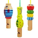 Holz-Tier Pfeife Musikinstrument Spielzeug Baby Kind Bevorzugen Bildungs - 3
