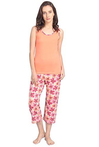Nuteez Petals Tank top Capri Set for Women RS.539 (72.00% Off) - Amazon