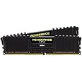 Corsair CMK16GX4M2C3000C16 Vengeance LPX 16 GB (2 x 8 GB) DDR4 3000 MHz C16 XMP 2.0 High Performance Desktop Memory Kit, Black