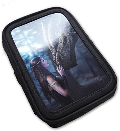 ANNE STOKES 3D Lenticular Gothic Black Pencil Case Dragon 'Once Upon A Time'