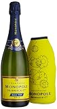 Monopole Heidsieck Blue Top Brut Champagner mit gelber Neoprenkühlmanschette (1 x 0.75 l)