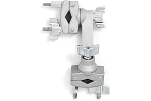 Gibraltar SC-PUGC - Pinza angular para rack (1 unidad, ajustable, pinza giratoria a ambos lados, para diámetros de 1/2 - 1 1/4")