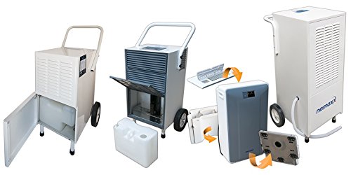 Nemaxx BT25 / BT55 / BT55X / BT80 / BT120 Bautrockner Kondenstrockner Luftentfeuchter Raumentfeuchter Entfeuchter Trockner (max. 25l – 120l/Tag), Modell:BT25 (25 Liter/Tag) - 6