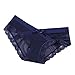 Produktbild Damen Unterhosen Blumenspitze Panties Hipster mit Verführerischen Nahtlos Spitze Unsichtbar Frauen Unterwäsche Slips Damen Sexy Durchsichtige Unterwäsche Lomelomme