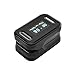 Produktbild crewell Digital Finger Pulsoximeter mit Alarm-OLED-Display Tragetasche SpO2 Sauerstoff Sensor und Puls Monitor