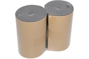 LIEIE Paracolpi Garage Proteggi Portiere Auto, 2 Rotoli Protezione Muro Garage Autoadesiva, Paracolpi Garage Auto da Muro Protezione Garage per Auto Antifrizione della Porta Auto Pareti di Garage