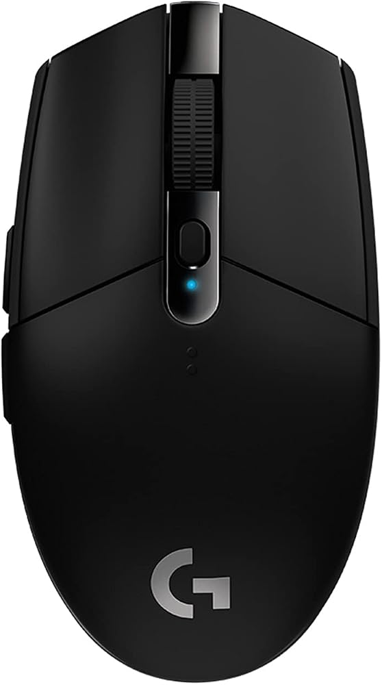 Logitech G305 Lightspeed Kablosuz Gaming Mouse, Siyah | HERO 12K sensör, 12.000 DPI, hafif, 6 programlanabilir düğme, 250 saat pil ömrü, dahili bellek, PC/Mac - siyah