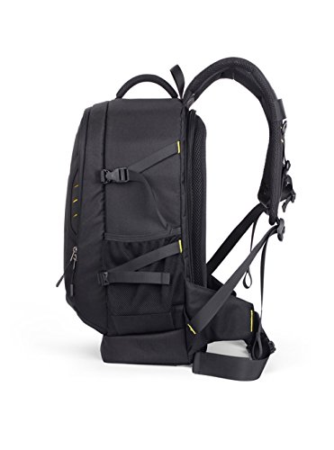Rucksack Kamera, Kameratasche Canon, Kamerarucksack Laptop, Camera Backpack, stoßfest, Kamerarucksack Wasserdicht, Kameratasche Nikon, Fotorucksack Canon, Kameratasche Sony, Kameratasche Spiegelreflex, Fotorucksack für Spiegelreflex, Kamerarucksack mit Stativhalterung, Tabletfach, Regenschutz - 2