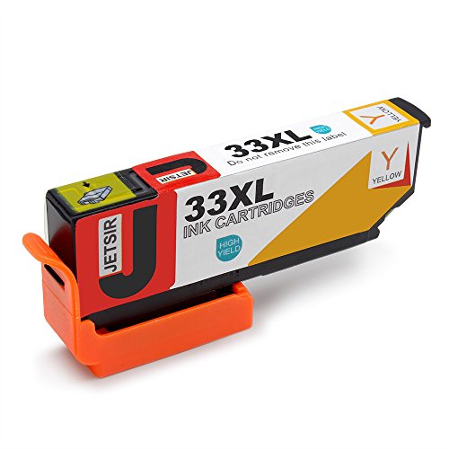 JETSIR Ersatz für Epson 33XL Druckerpatronen, Hohe Ergiebigkeit Kompatibel Mit Epson Expression Premium XP-630 XP-640 XP-635 XP-830 XP-530 XP-900 XP-540 XP-645 Drucker (1 Schwarz,1 Foto Schwarz,1 Cyan,1 Magenta,1 Gelb) - 6