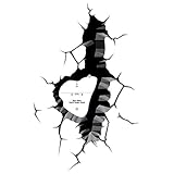 Star Wars Darth Vader Lichtschwert 3D Light FX LED Kinderlampe -Nachtlicht für kinder mit automatische Abschaltung und wandaufkleber - 3