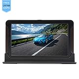 【Multifunktionsnavigation】Wenn keine Navigation nötig ist, können wir sie zum Lesen von eBooks, zum Anschauen von Videos, das Musik hören oder Bilder sehen und mit fm-Sende-Funktion, können wir gps Sound auf den Autolautsprechern hören ... Müssen Sie nur die gleiche Frequenz auf gps und Auto-Radio machen